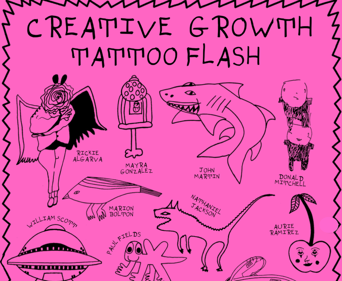 Oakland’s Creative Growth Arts Collective to Hold Flash Tattoo Sale at Bay Area Shops — SFist